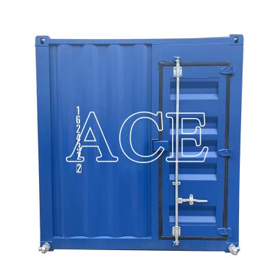 China 10ft 10 feet 10 foot Stainless CSC Plate Dry Storage Shipping Container Easy Open Personal Door 14.9CBM Capacity for sale