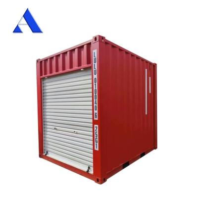 China 10ft 10 Foot Double Roller Shutter Doors Container Set de Envio Dimensões internas L x W x H 2840 x 2353 x 2698 mm à venda