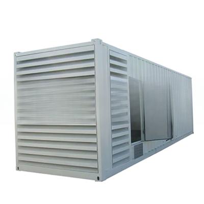 China 20ft 40ft Insulated Genset Container Shutter Ventilated Noise Reduction Certified by CSC Ideal for Loading and Shipping for sale