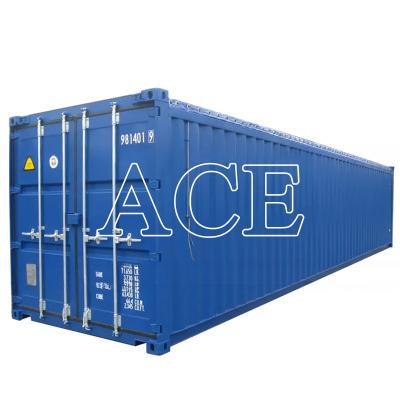 China Containers de embarque de 40 pés com cobertura de telhado de lona de PVC de tipo macio em excelente estado à venda