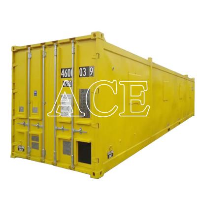 China 40ft Offshore Container DNV 2.7-1 Standard 40 Feet Dry Container for KSA UAE Corten Steel Customized Logo and 4 Legs Sling for sale