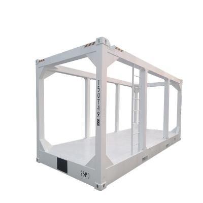 Chine Container sec standard DNV 2.7 de 20 pieds de hauteur, dimensions extérieures de 6058 x 2438 x 2896 mm à vendre