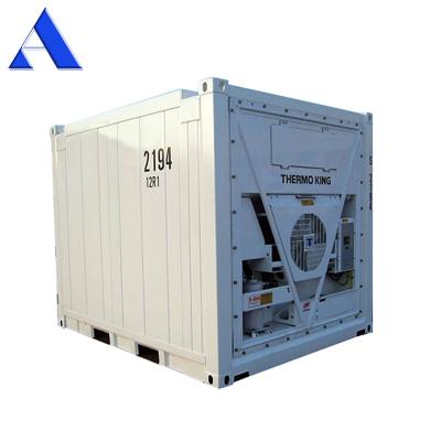 China Container de acomodação de Reefer offshore de 10 pés de aço inoxidável certificado pela DNV com unidade de refrigeração Thermo King à venda