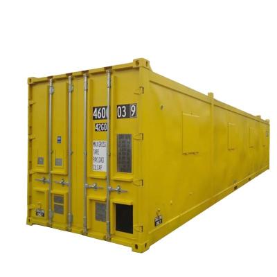 Chine Container de transport maritime sec certifié DNV de 40 pieds, compétitif avec des dimensions extérieures de 12,192 x 2,438 x 2,591 m à vendre