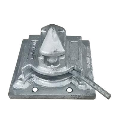 China Surface Hot Dip Galvanized Twistlock System for Marine Hardware Fittings Shipping Containers Trailer Parts Accessories for sale