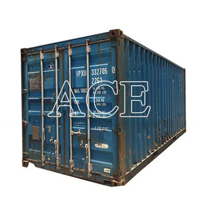 Chine Cargo de stock chinois de 20 pieds d'épaisseur Containers d'expédition d'occasion Dimensions internes 5.899 x 2.352 x 2.393M 10 ans à vendre