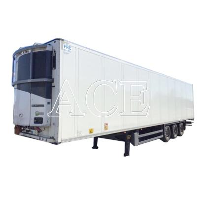 China 13 toneladas de eje Alex Termo Rey Refrigerador 53 pies aislado Van Box Semirremolque camión remolques para necesidades de transporte en venta