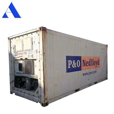 Китай Carrier Daikin Thermo King Refrigeration Units 20ft Reefer Container для транспортировки и хранения мяса в хорошем состоянии продается