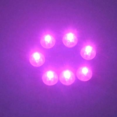 China Plastic Pink Led Mini LED Mini Led Lamp 1cm Balloon Light for sale