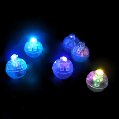 China Round 1.0cm Dia Fly Mini LED Wedding Balloon Light for sale