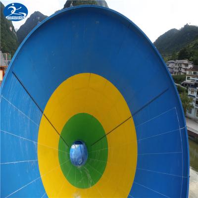 China Water park equipment for sale water slide speaker slide fiberglass big water slide for sale DX/LB/D18000 for sale