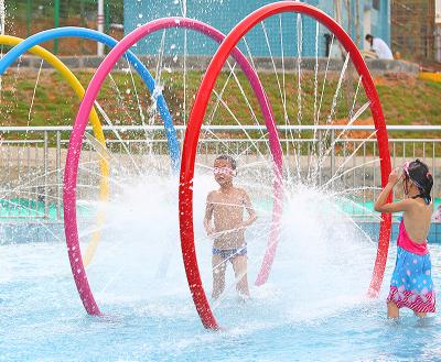 China DAXIN outdoor or indoor water park provide best quality water fountain water park equipment for sale