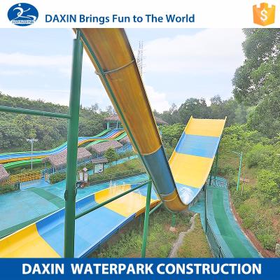 China Daxin Online Wholesale Water Slide of Outdoor or Indoor Water Park Mat Waterslide South America for sale