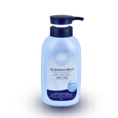 China Personal Care 500ml HDPE Lotion Pump Bottle For Shampoo And Shower for sale