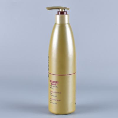 China Luxury Personal Care 500ml HDPE Cosmetics Lotion Bottle For Shampoo for sale