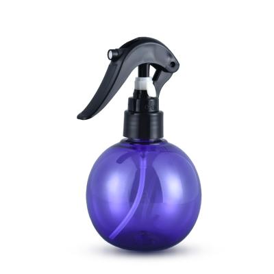 China Clear Personal Care 230ml PET Ball Shape Trigger Sprayer Spray Bottle for sale