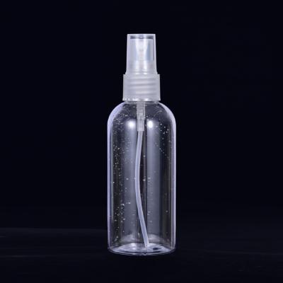 China Round Personal Care Clear PET Perfume 100ml Plastic Bottle for sale