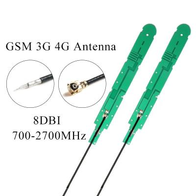 China Electronic Products 8dbi Antenna IPEX Dual Band Connector With 12cm Cable Laptop Wifi GSM 3G 4G Internal Aerial Built-in Antenna for sale