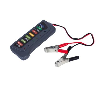 China High Quality 12V LED Digital Battery Alternator Tester 6 Led Lights Display Indicates Condition For Car Motorcycle Repair FM-10237 for sale