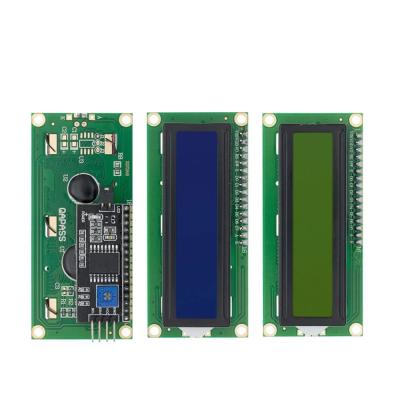 China LCD1602 16X2 LCD module screen IIC/I2C 1602 lcd mega2560 lcd module green blue 1602 for sale