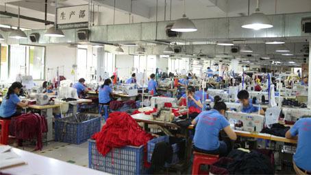 Verified China supplier - Dongguan Zhongyi Clothing Co., Ltd.