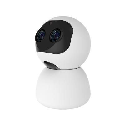 China TUYA NIGHT VISION Baby Monitor Camera 2MP Dual Lens Full HD 360 Degree Smart Wireless IP WiFi CCTV Camera for sale