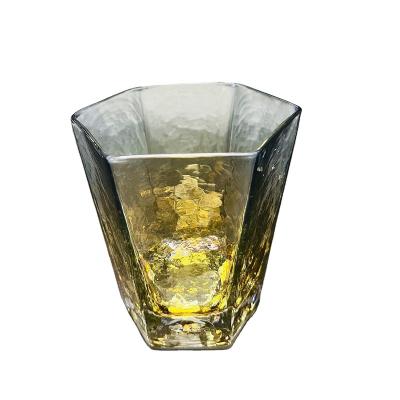 China Hot Sale Engraved Crystal Glass Promotional Glass Mug New Design Crystal Whiskey Embossed Glass Tumbler Home Use for sale