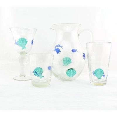 China Sale wholesale price ocean wine jug minimalist chinese glass for high quality for sale