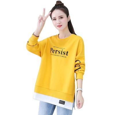 China anti-wrinkle spring waist best-selling women and autumn thin women's hoodie can wear long sleeve top for sale