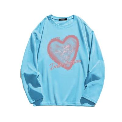 China Breathable Customized Fabric China Manufacturer T-shirt With Women Long Sleeve 100% Cotton Long Sleeve for sale