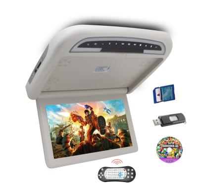 China Hot selling cheap price car tv dvd sightseeing bus roof mount flip down ceiling monitor for sale