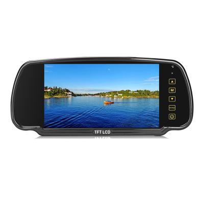 China AV Input ISO Factory OEM ODM 7inch Rear View Mirror Monitor Reversing Safety Mirror for sale