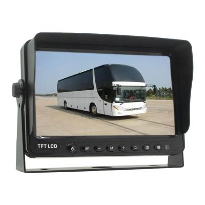 China Car 24V Shock Resistant 7 Inch TFT Digital LCD Screen Camper Vehicle Rearview Monitor Truck Bus Trailer RV Pickups for sale