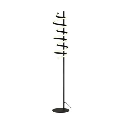 China Decorative Bedroom Contemporary Bedside Lamp Table Floor Lamp LED Lighting for Living Room, Bedrooms& Office-Black for sale