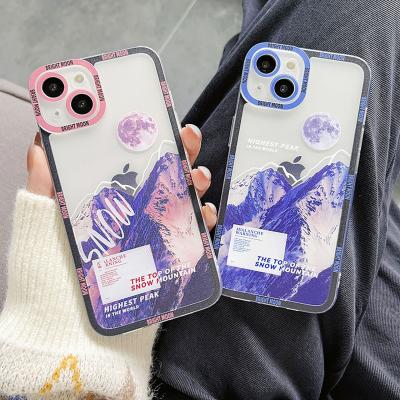 China Anti-drop Angel Eyes Shape Eco-friendly Phone Case For iPhone 12 Pro Max 13 Pro Max for sale