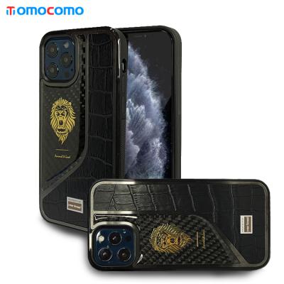 China Wholesale Anti-fall OEM ODM Carbon Fiber Leather Phone Case For iphone 11 case 13 for sale