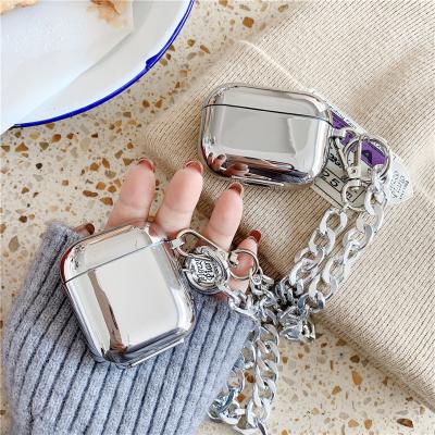 China For TOMOCOMO Single Cute Earphone Key Chain Chain Plating For Airpods Case Mixed Color For Airpod Pro Case for sale