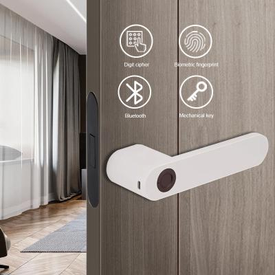 China Remote Control Smart Fingerprint Door Lock Smartphone Bluetooth For Room Door zu verkaufen