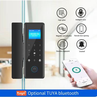 China Tuya Wireless Remote Door Lock Biometric Passcode Card Access For Office zu verkaufen