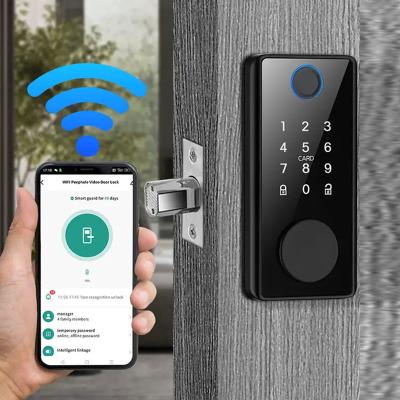 China Fingerabdruck Türverschluss Türverschluss Hochsicherheit Biometrisches Passwort Schließung Smartphone Fernbedienung Zugriff zu verkaufen