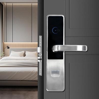 China Precision Casting Stainless Steel Hotel Management System Intelligent Door Lock zu verkaufen