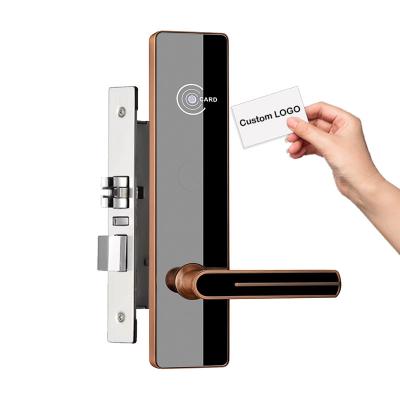 China Thermal Rfid Electronic Magnetic Card RF Card Intelligent Door Locks Hotel Lock Management System zu verkaufen