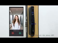 Cost effective 3D Face recogntion door lock with fingerprint,card,code ,key ,digital door lock