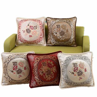 China European Hotel Jacquard Weave Cushion Cover Seat Cover for sale