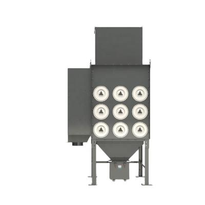 China Building Material Stores Wholesale SS304 LE PE Stainless 3-18 Professional Industrial Set Cartridge Dust Collector For Paint Pigment Sandblasting for sale