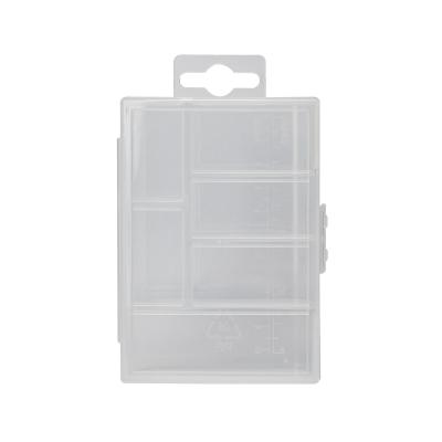 China Hot Selling Clear Plastic Fasteners Storage Amazon Exquisite Packaging Storage Boxes for sale