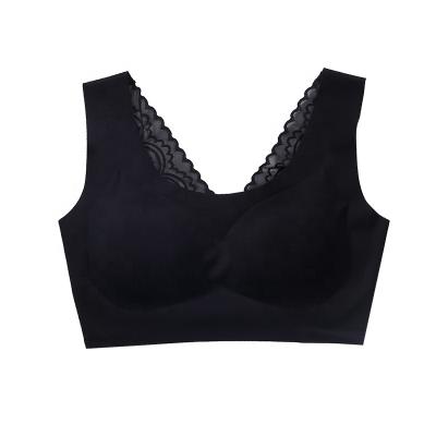 China Antibacterial Women Top Sell Seamless Bra Summer Underwear Ladies No Steel Ring Nylon Sports Invest Underwear Sleep Bra for sale