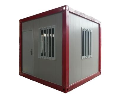 China 10ft Prefab Prefab Container House Sandwich Panel Modern Container Room Small House for sale