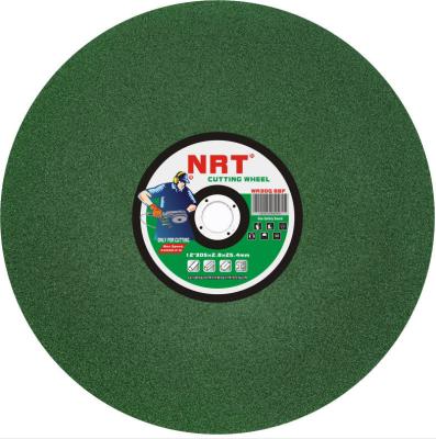 China High Quality NEAR REAL TIME 305x2.8x25 Ferrous Metal 12 Inch Resin Cutting Disc For Stainless Steel Cutting for sale