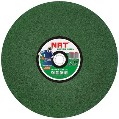 China High Quality Green NEAR REAL TIME Ferrous Metal Stainless Steel Cutting Abrasive Wheel 16inches 400x3.2x25.4 for sale